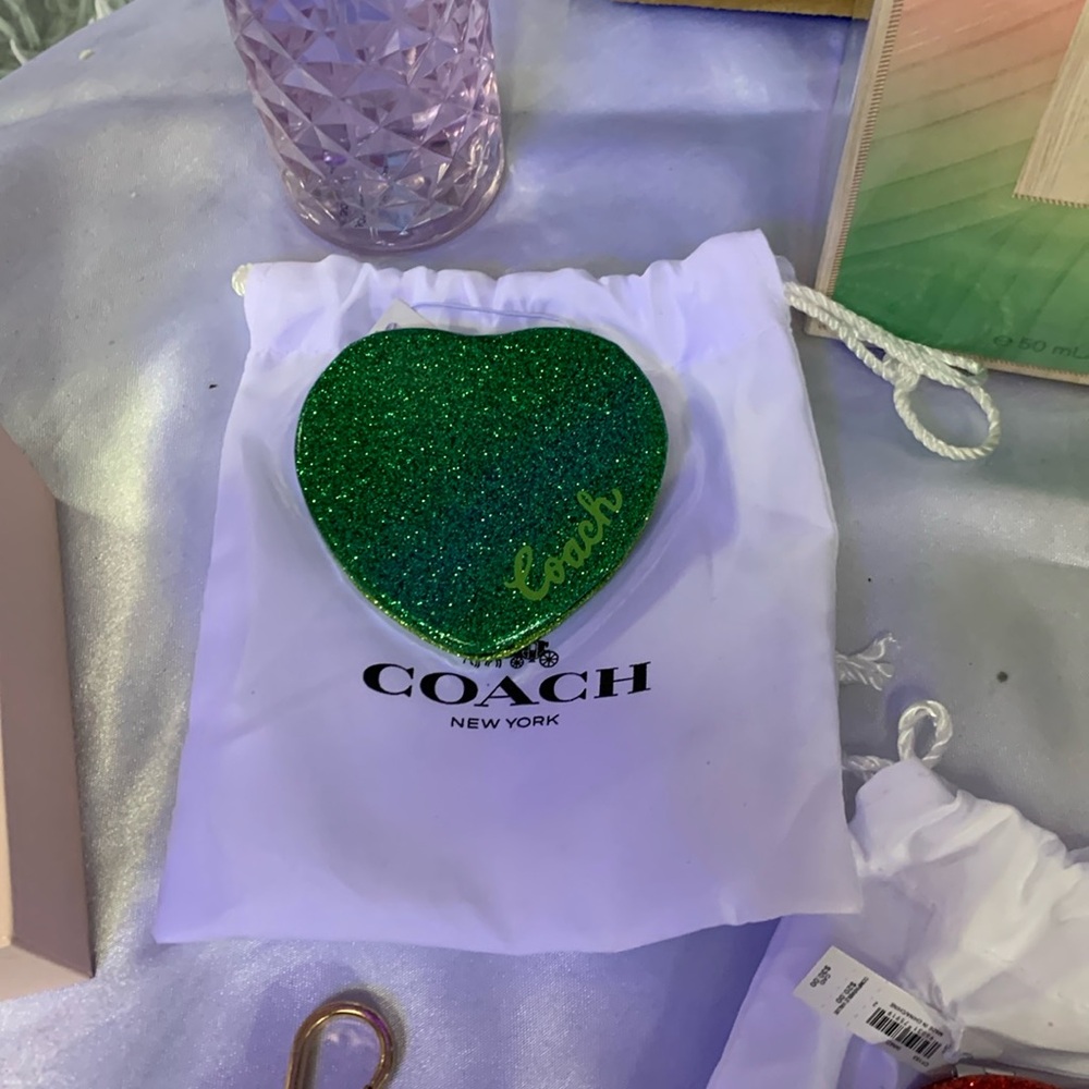 Coach compact mirror